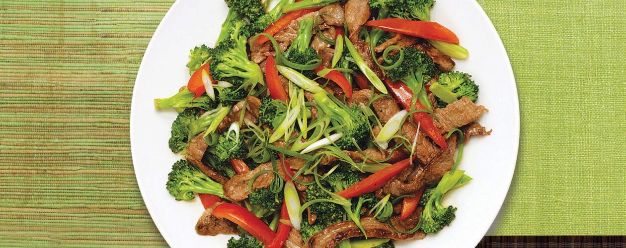 Teriyaki beef broccoli