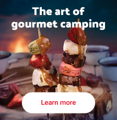 The art of gaurmet camping