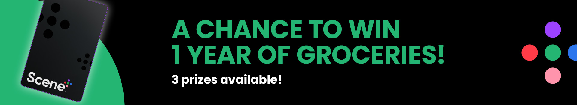 A Chance To Win 1year Of Groceries