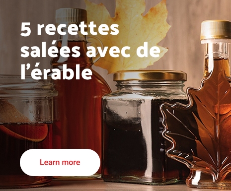 Five recettes salees