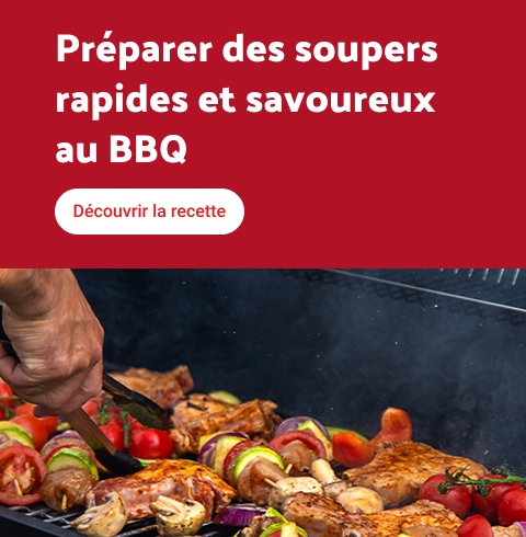 Préparer des soupers rapides et savoureux au BBQ