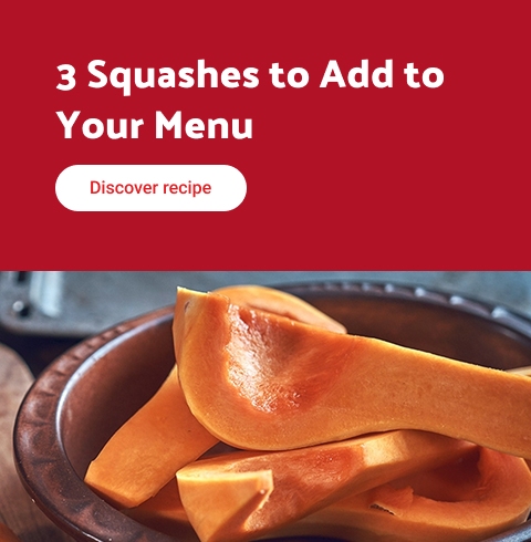 3 Squashes to add to your menu