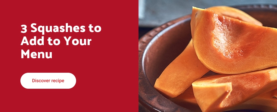 3 Squashes to add to your menu