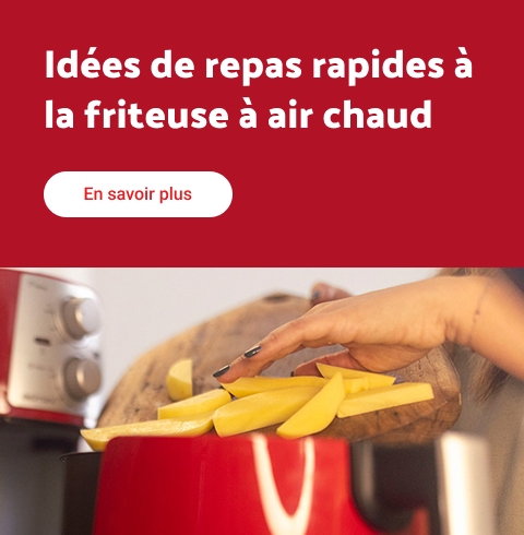 Idées de repas rapides à la friteuse à air chaud