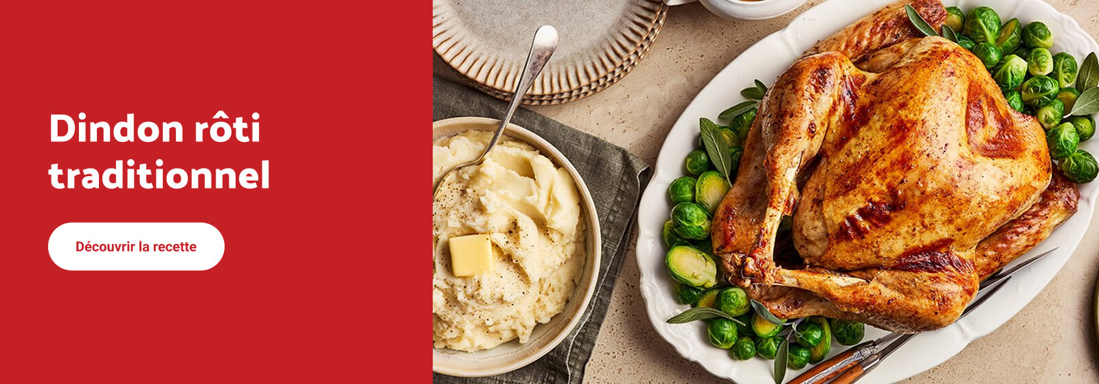 Dindon rôti traditionnel