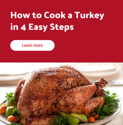 How to cook a turkey in 4 easy steps