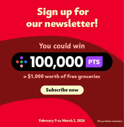 Sign up for our newsletter