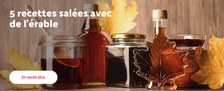 5 recettes salees avec de lerable