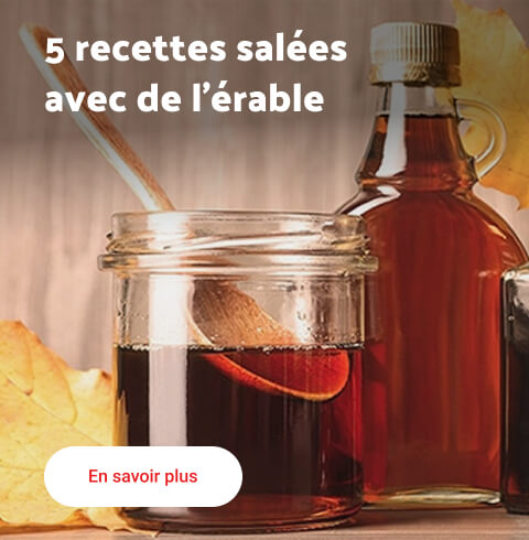 5 recettes salees avec de lerable