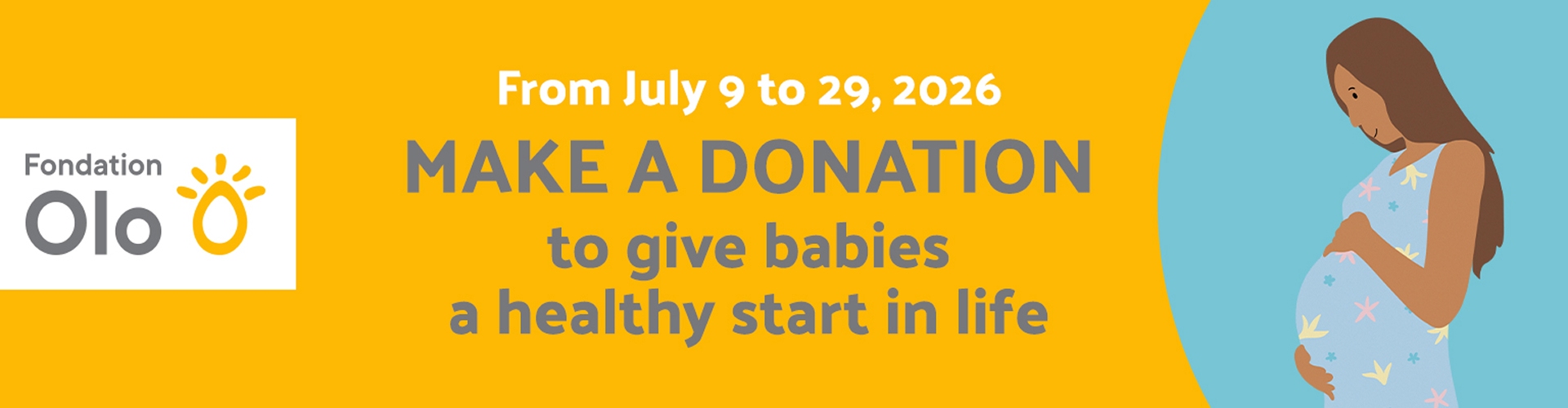 Fondation olo. Make a donation.