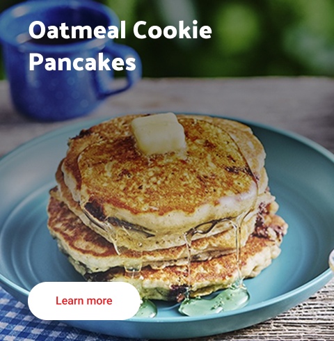 Oatmeal Cookie Pancakes
